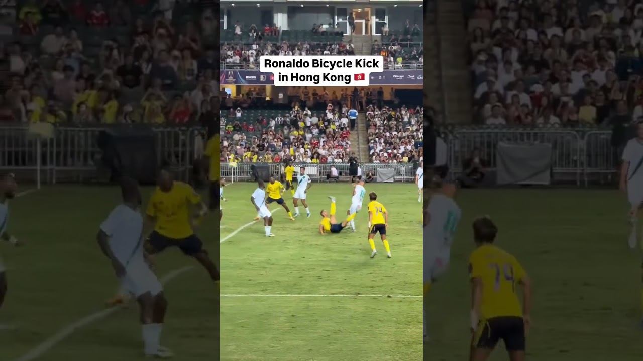 Ronaldo Bicycle kicked against Al ahli Saudi in Saudi super cup final 🔥