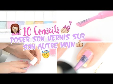Vidéo: Comment peindre vos ongles avec la main opposée : 15 étapes