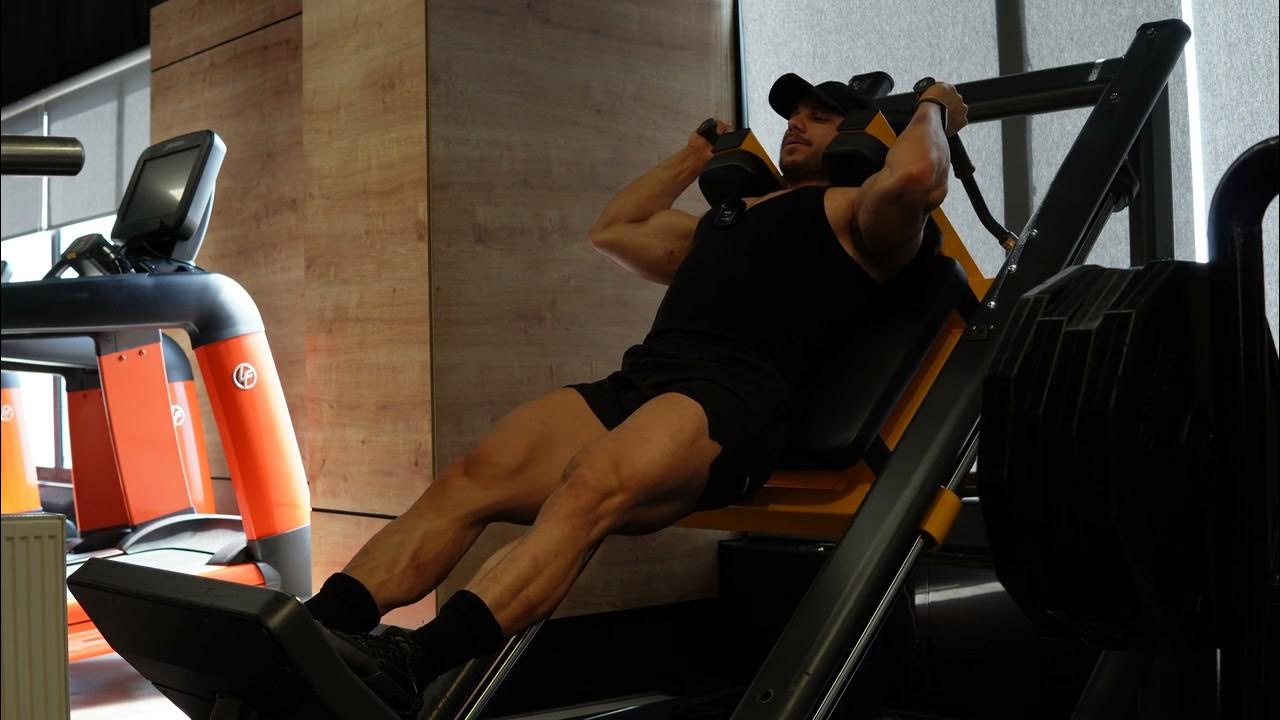 هاك سكوات hack squat YouTube