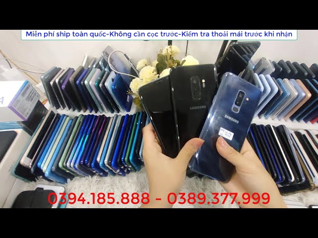 Thanh lý điện thoại SAMSUNG GALAXY S9 PLUS 6/64GB MÀN HƠI ÁM cũ nguyên zin giá THANH LÝ 1900K