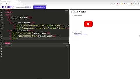 Cómo crear ENLACES LOCALES en HTML