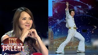 Accurate Elvis impersonation from China - No lipsync | The OGs of China's Got Talent! by China's Got Talent - 中国达人秀 8,928 views 8 months ago 2 minutes, 11 seconds