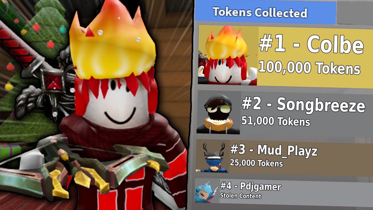 How to get on the LEADERBOARD in MM2 Christmas YouTube