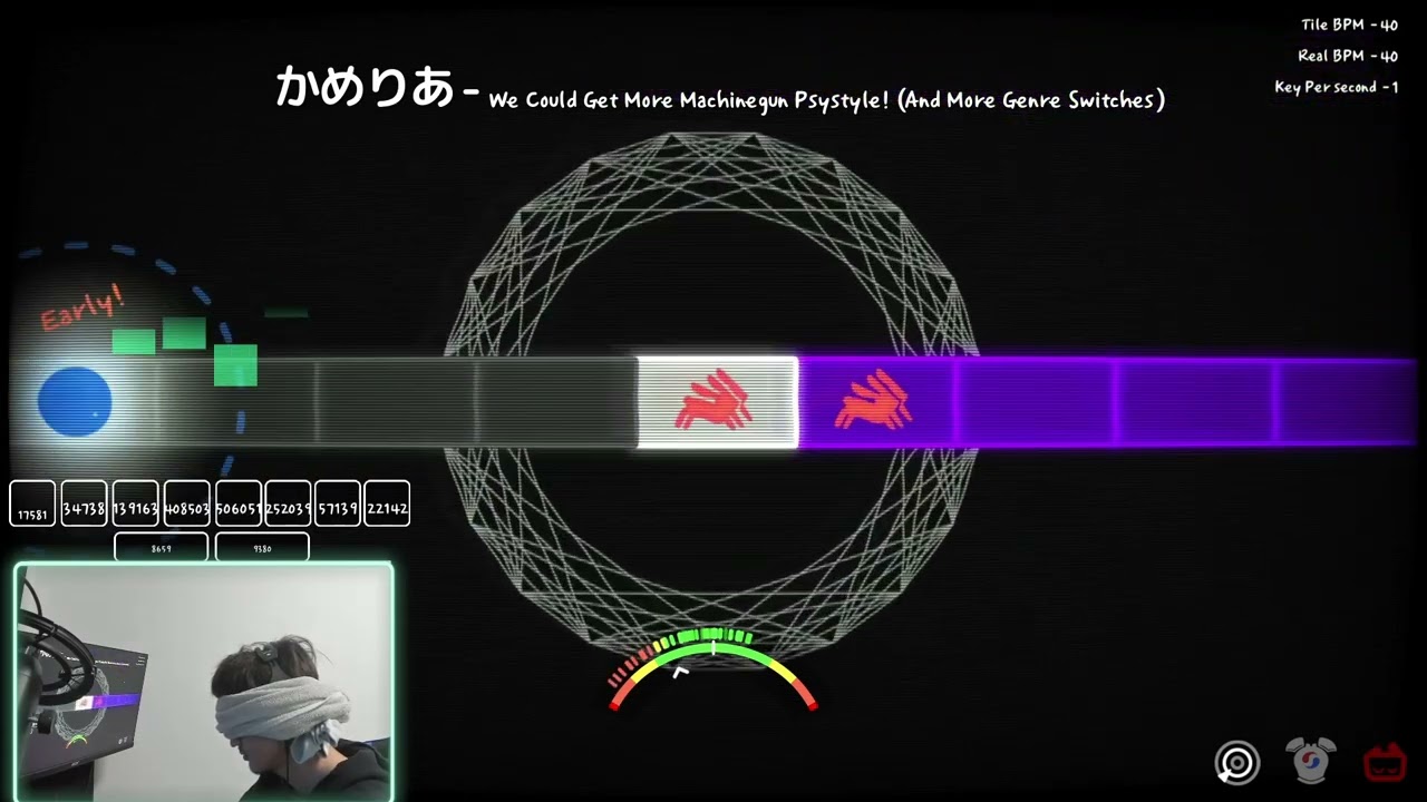 [目隠し]かめりあ - We Could Get More Machinegun Psystyle![ADOFAI]