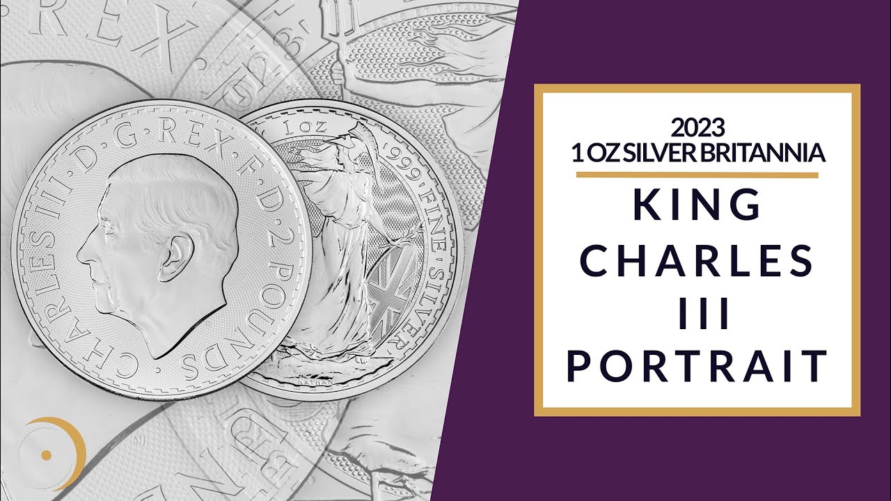 NEW 2023 King Charles III Silver Britannia Bullion Coin - YouTube