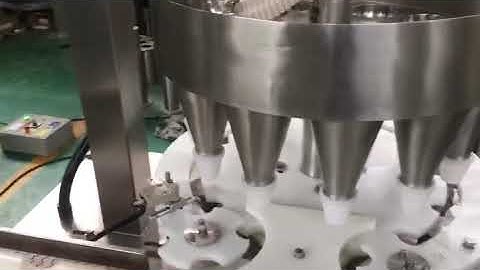 High speed spices granules powders filling capping machine