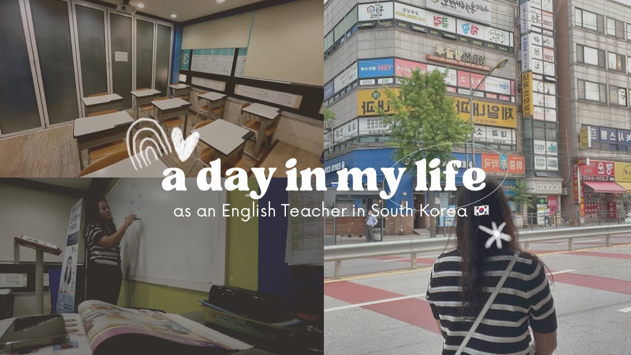 A day in my life as an ESL teacher in South Korea 🇰🇷 - YouTube