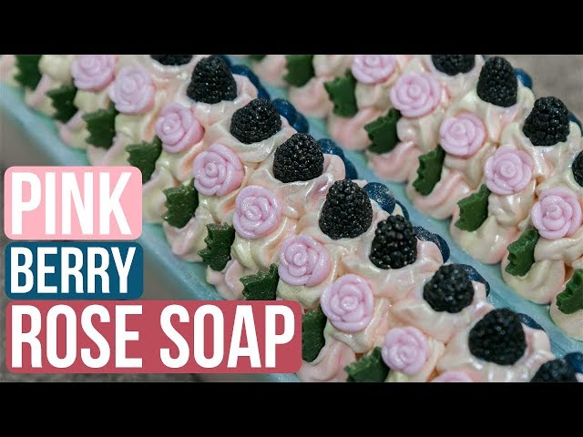 EXCITING OIL LAUNCH + Pink Berry Rose Soap | Royalty Soaps