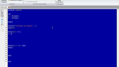Curso de logica de Programação com Pascal, como usar o WHILE DO, aula03