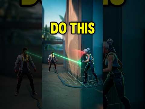 Angle advantage IS EVERYTHING! #valorant #gaming