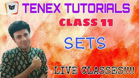 Sets Free demo class II Class 11th II Tenex Tutorials II Sumit Ahuja