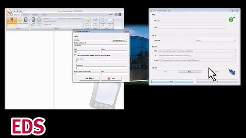 6- Add an EDS engine to the higher PowerStudio Scada application