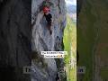 Would you do this?🤯 no guide needed 📍via ferrata Murren, Switzerland #switzerland #hiking