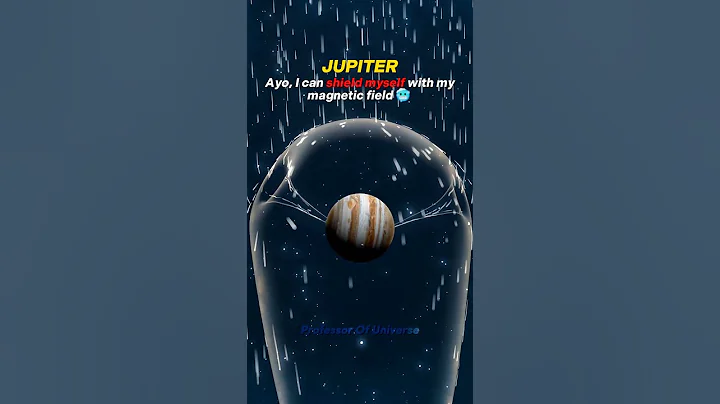 Sun vs Planets vs Earth's Magnetic Field ☠️🌌 #Space #Earth #SolarStorm