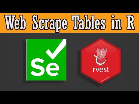 The Rvest & RSelenium Tutorial - Web Scrape Dynamic Tables in R