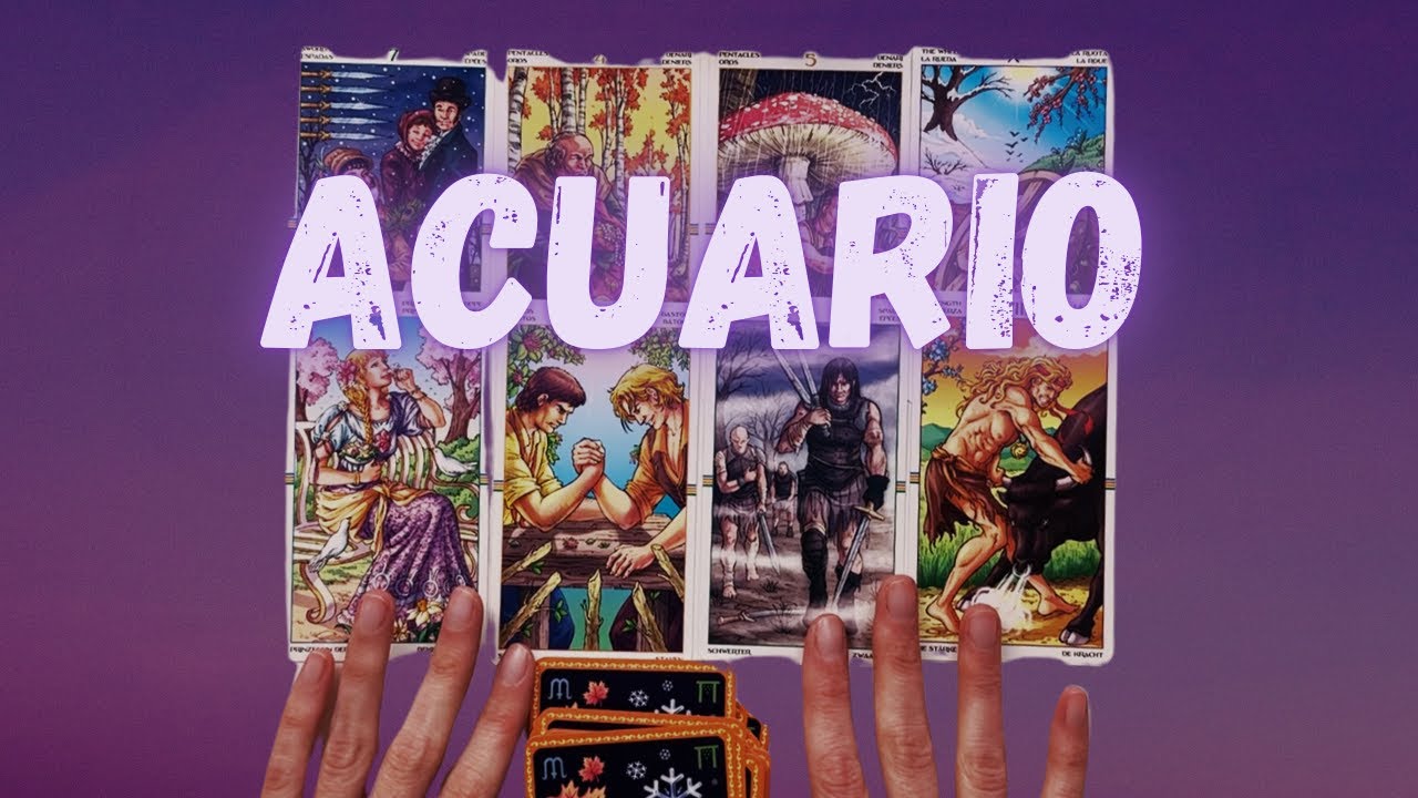 ACUARIO ALGUIEN FALLECE⚰️CAMBIA TU SUERTE🍀ENCUENTRAS EL AMOR ️ - YouTube