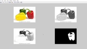 object detection using its color in MATLAB