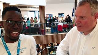 Conor at Bournemouth University Freshers Fair 2018