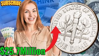 One Dime 1995-P Most Valuable One Dime Worth UP to $.1.3, Million Don't spend this!