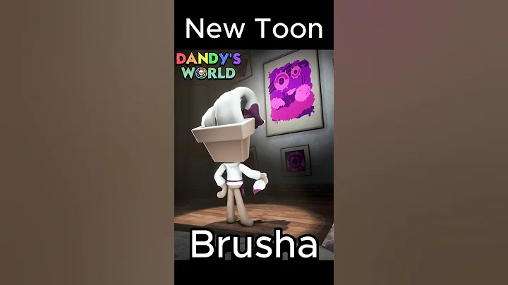 🤩 New Toon Brusha 🤩 #dandysworld #roblox #brusha
