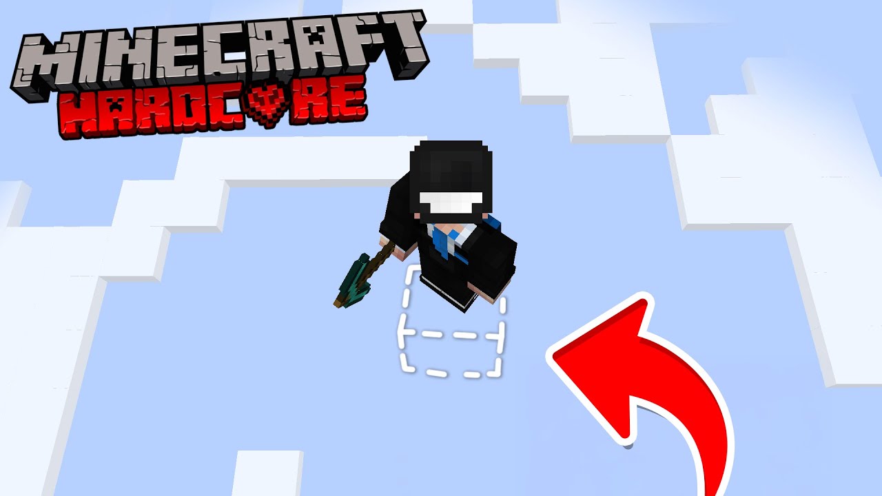 Fara BLOCURI pe Minecraft Hardcore...