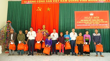 Tưng bừng ngày hội Đại đoàn kết toàn dân khu dân cư thôn Quắc Quên xã Đồng Lương