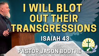 I Will Blot Out Their Transgressions