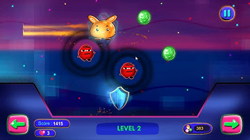 CatchyGem 2D Indie Game video - Shield Power up