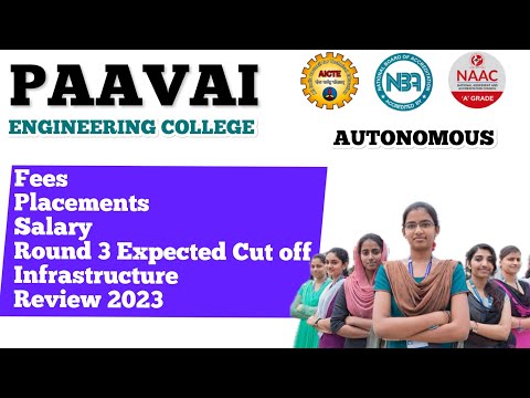 Paavai Engineering College Review 2022|Fees|Recruiter|Course|location|TNEA Cut Off|Admission|Salary