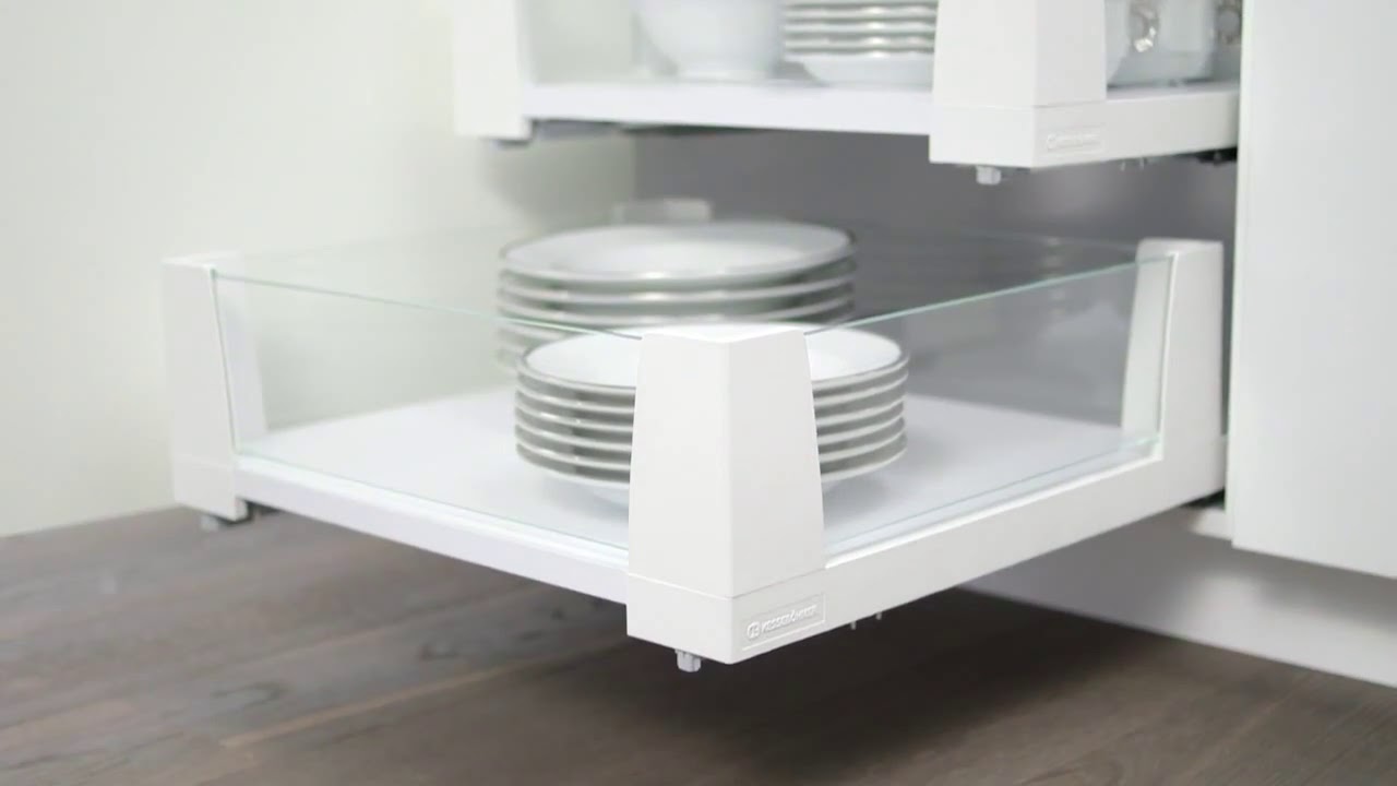 MiO - система выдвижных ящиков и съемных лотков для посуды. фото