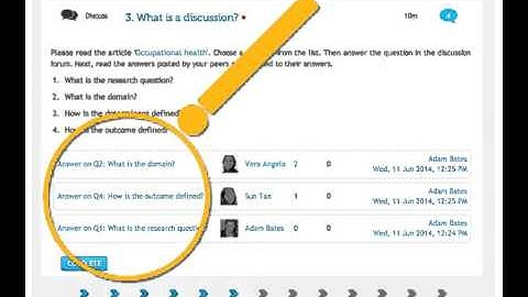 Tutorial of the Virtual Learning Environment