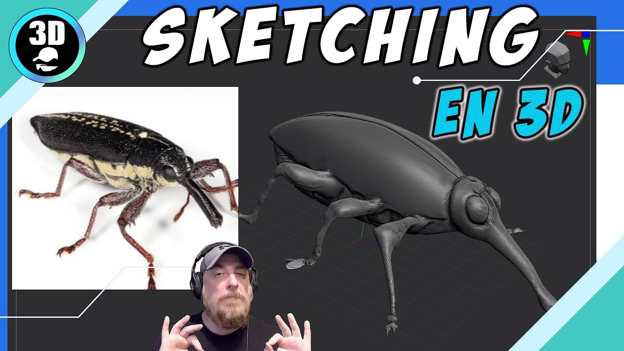 Sketching en 3d en Zbrush el mas RAPIDO y FACIL - YouTube