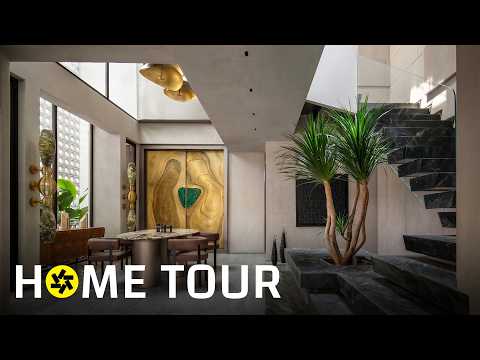 This 2,400 sq. ft. Bengaluru Home is Sculpted by Light and Curves! (House Tour)