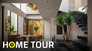 This 2,400 sq. ft. Bengaluru Home is Sculpted by Light and Curves! (House Tour)