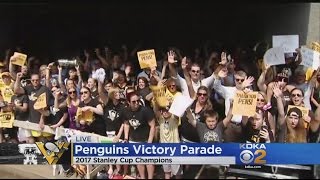 Penguins 2017 Stanley Cup Victory Parade Pt. 1