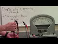Making  electricity with a copper coil and magnet