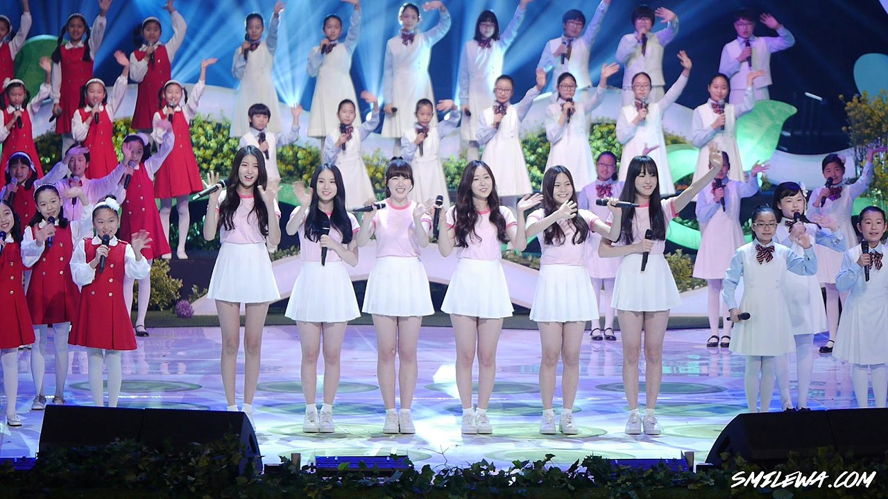 150418 여자친구(GFRIEND) - 동요 메들리 @초록동요제 직캠/Fancam by -wA-