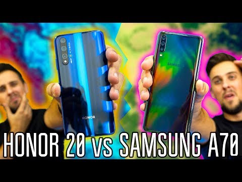 БИТВА СЕРЕДНЯКОВ - HONOR 20 ИЛИ SAMSUNG A70?