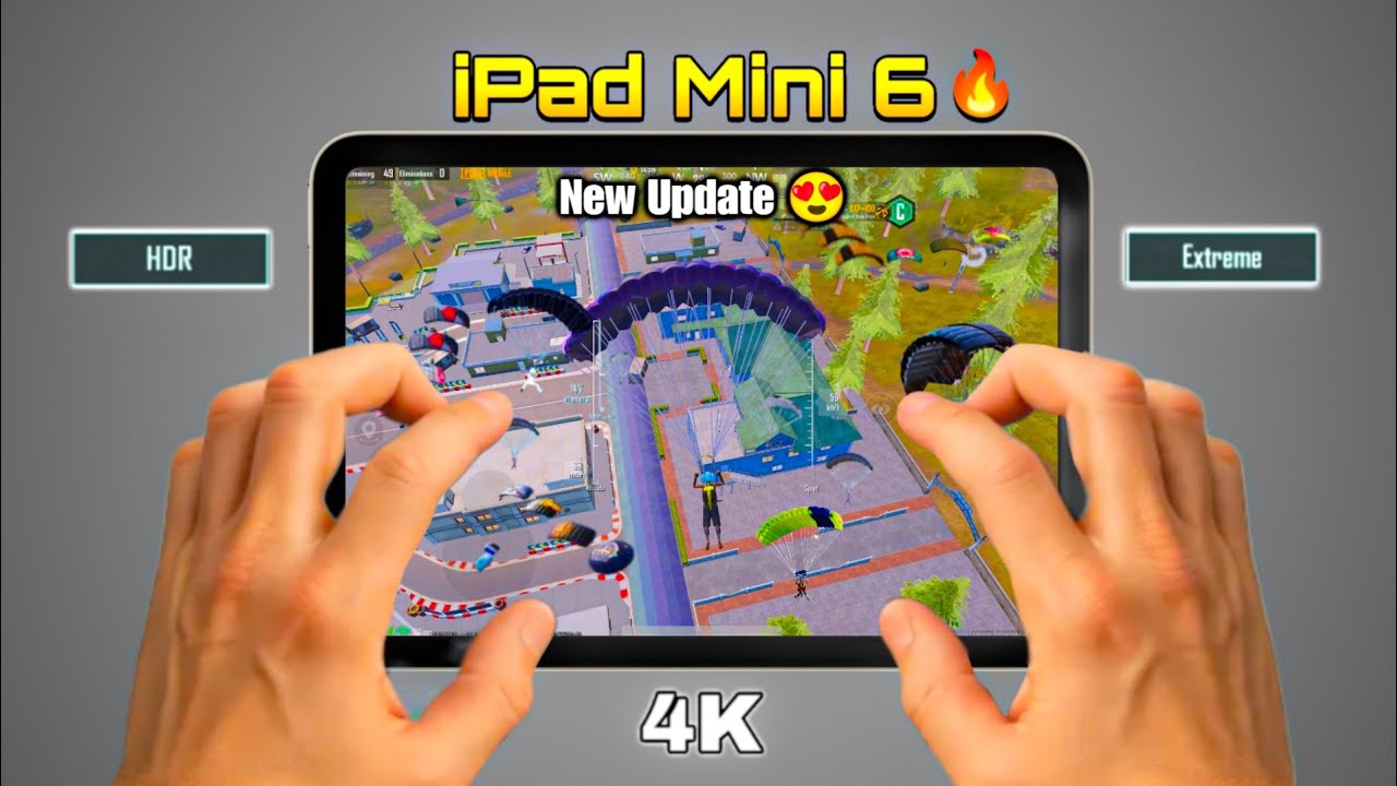 PUBG 4.3 UPDATE 😈 iPAD MINI 6 LAG TEST IN HD+Extreme GRAPHICS | Smooth ...
