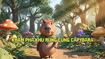 🌿 Capybara Thám Hiểm Khu Rừng – Cuộc Phiêu Lưu Đầy Màu Sắc Và Thú Vị! 🐾#capybara #cartoon #movie