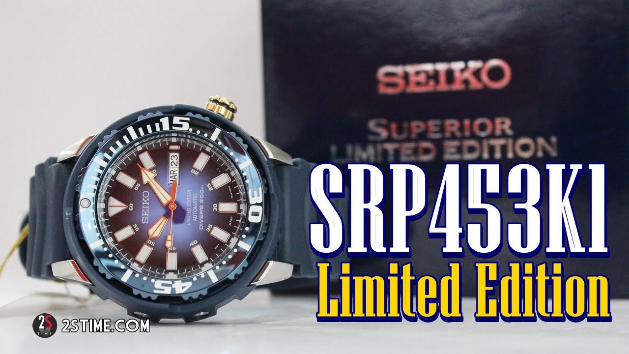 SEIKO Baby Tuna SRP453K1 Diver Limited Edition 100th Anniversary - YouTube