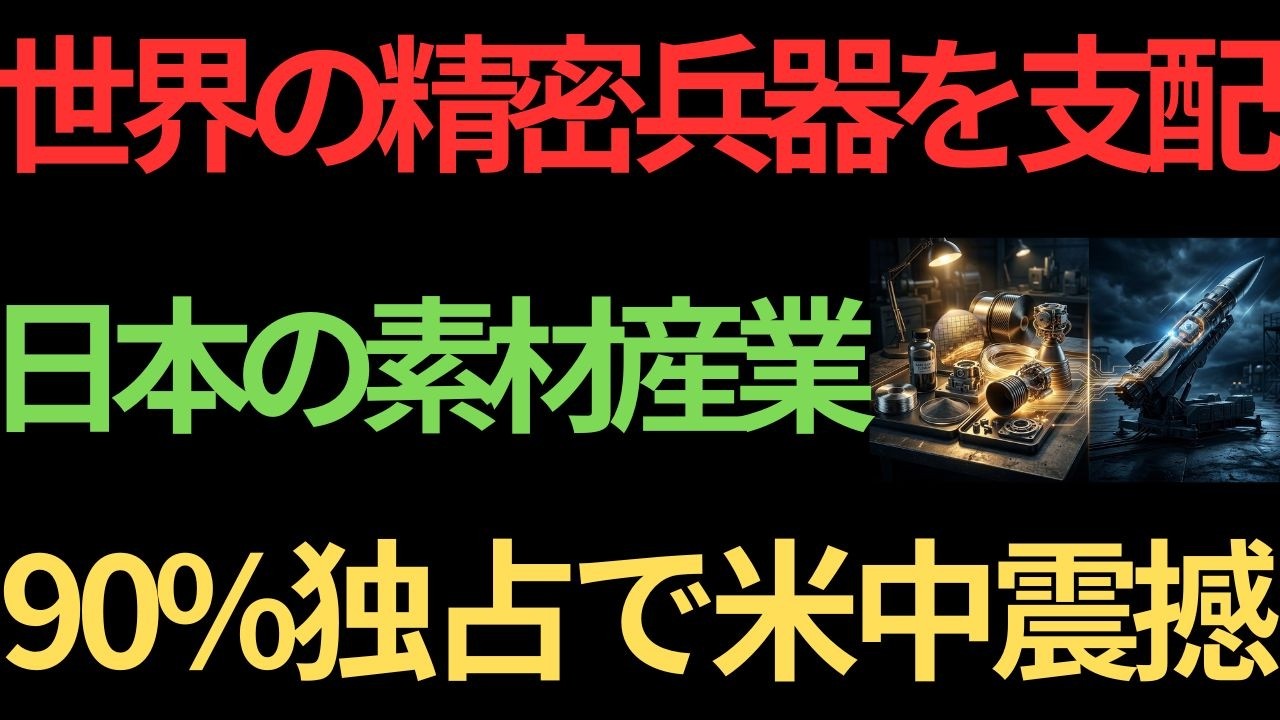 【衝撃】日本の素材なしに精密ミサイルは飛ばない…中国が100年分の技術を買えない理由