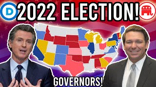 2022 Governor Election Prediction | Midterm Analysis!