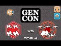 Top 4  xwing  gencon 2023  tyler tippett and christopher patrick