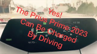 DRIVE To CHARGE the Prius Prime 2023 #toyotapriusprime