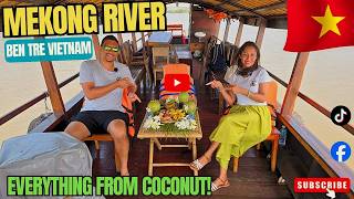 We Explored the MEKONG DELTA! 😱 What They Make From Coconut Will Surprise You! 🥥 S5EP10