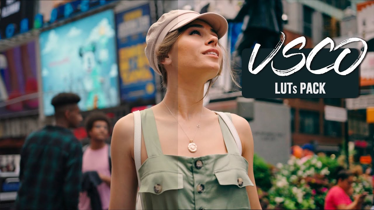 VSCO LUTs for Final Cut, Premiere Pro, DaVinci Resolve, Filmora