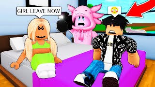 SPYING on ROBLOX ODERS as an AXOLOTL in ROBLOX BROOKHAVEN 🏡RP!