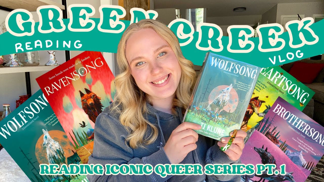 GREEN CREEK READING VLOG *spoiler free* 🐺🍂⛰️ | reading iconic queer series pt. 1