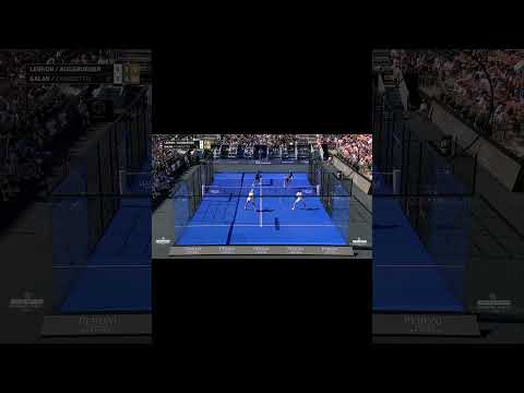 Video Punto INCREÍBLE de Galán/Chingotto vs Lebrón/Augsburger | Premier Padel Italy Major 2026